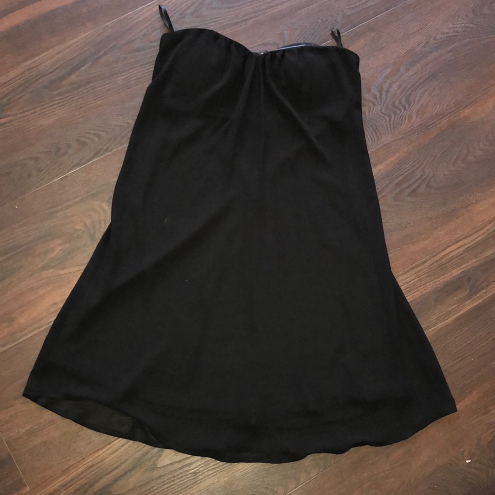 Brand New Strapless  black dress